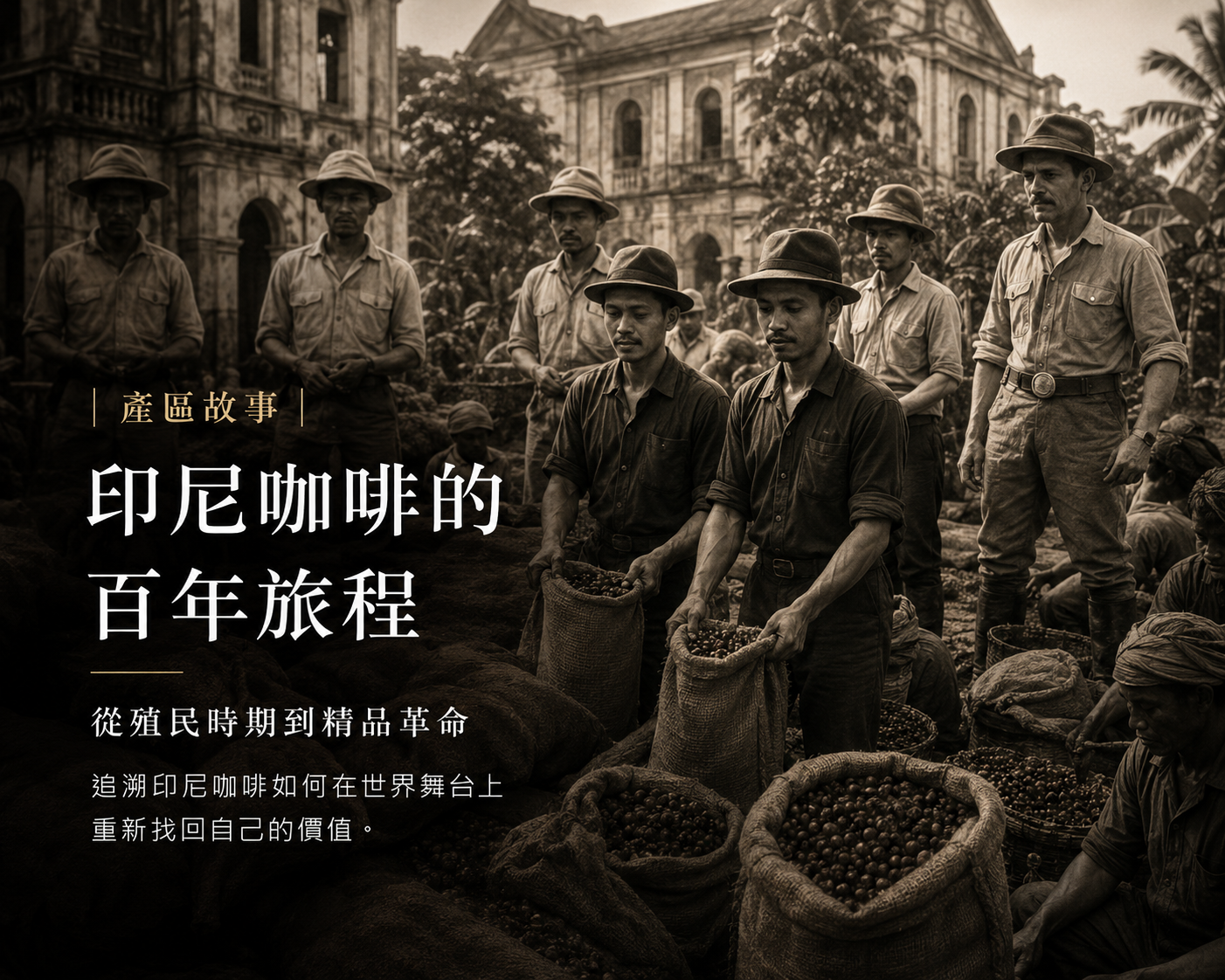 印尼咖啡的百年旅程